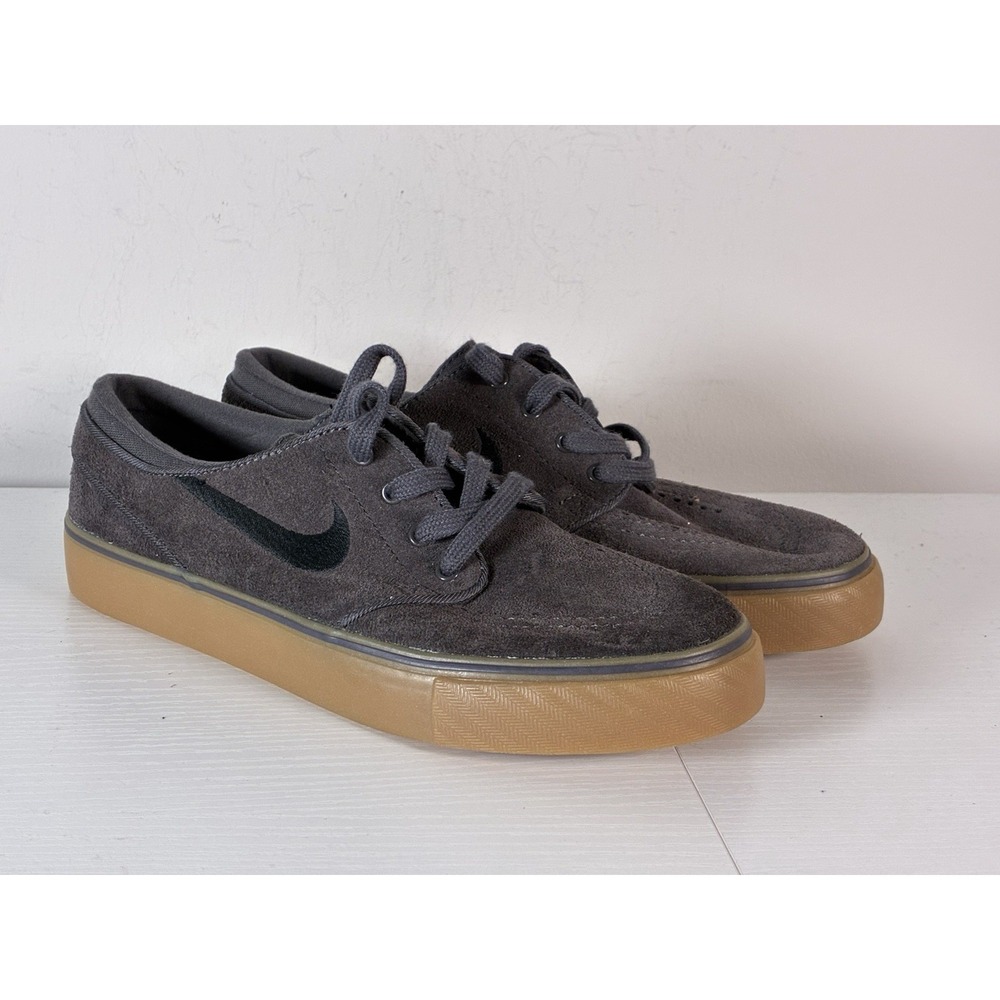 Nike Sb Stefan Janoski Sz 5Y Brown Suede Skate Shoes Skateboard